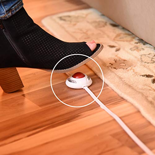 Electes 3 Outlet Extension Cord With Hand/Foot Switch And Light Indicator With Safety Twist-Lock, 16/2, Green, Ul Listed #TOP3