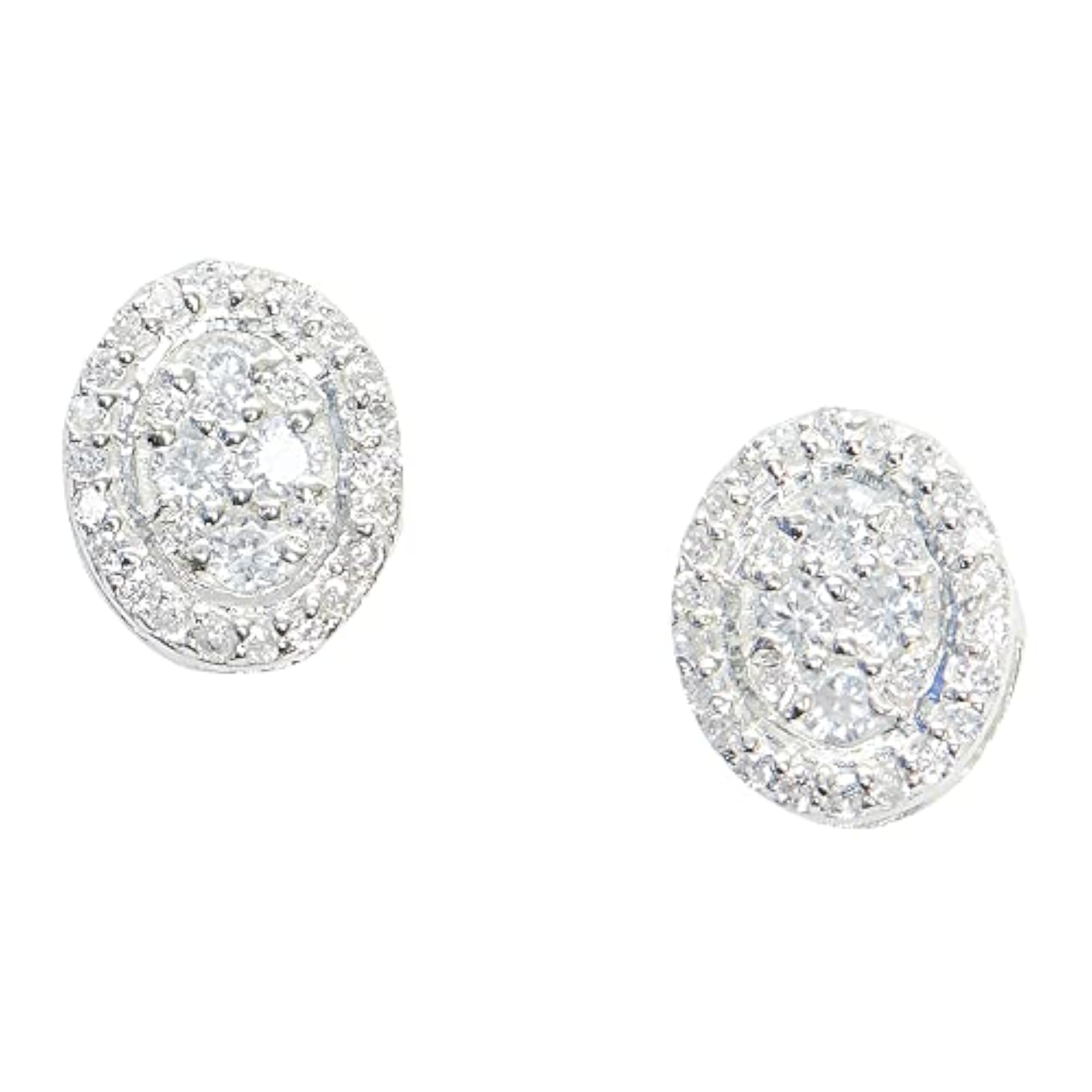 Women's Charming CZ Stone Pendant Set, Elegant Gift