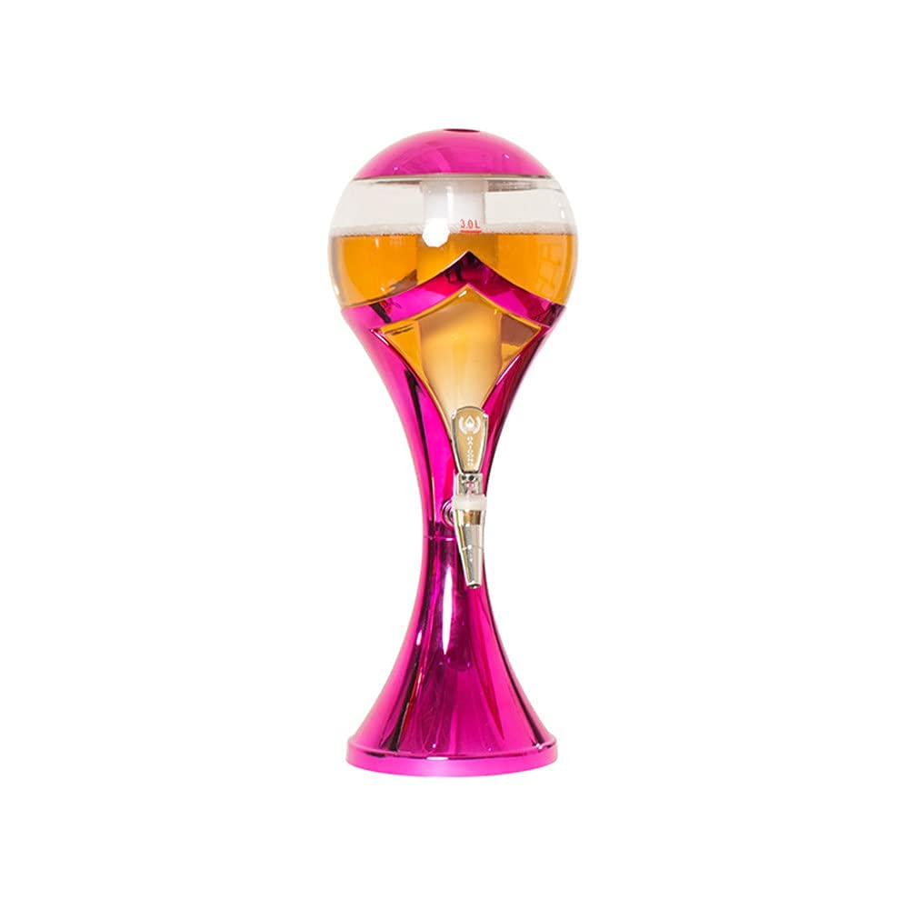 MU Torre Di Birra, Distributori Di Birra Keg 1.5L / 2.0L / 3.0L Vino Lager Fanno per Vino Giovane Acqua Successa Drinks Bencano Liquid Bar Archeder Boark Tap,8,0L.