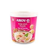 Aroy-D Pasta Tom Kha 400 g | Base para Sopa Tailandesa Tom Kha | Pasta de Especias y Hierbas Aromáticas | Cocina Asiática Auténtica | Ideal para Pollo, Mariscos y Verduras