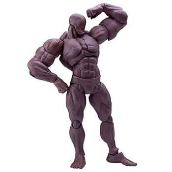 マサアキRomankey x COWL 男性素体　BLACK SKIN Romankey X COWL 1/12 Super Flexible Body &Head 6