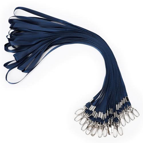 Segus Cordino Porta Badge da Collo, 20 Pezzi Laccetti Porta