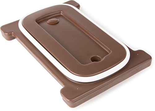 Carlisle Foodservice Products Cateraide Plastic Insulated Beverage Server, 5 Gallons, Brown #TOP5