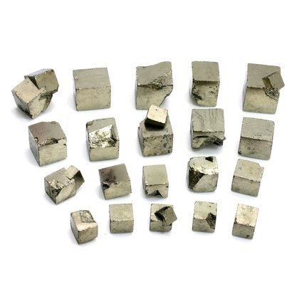 Iron Pyrite Cube - Mini (~10mm)