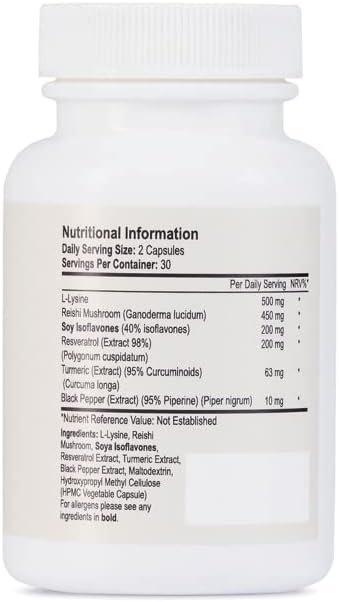 HairRight DHT Blocker Hair Growth Vitamin - 100% Natural - Zinc, Biotin, L-Lysine, Reishi & More - 60 Capsules - Men & Women - Image 5