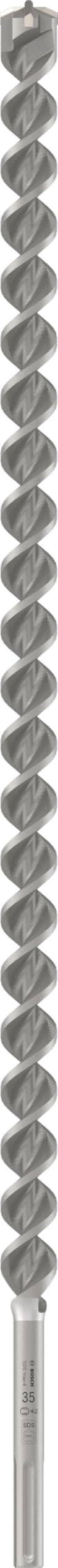 Bosch 1x Foret PRO SDS max-4 (pour Béton armé, Bloc de construction en béton, Ø 35,00 mm, Professional Accessoire Marteau burineur)