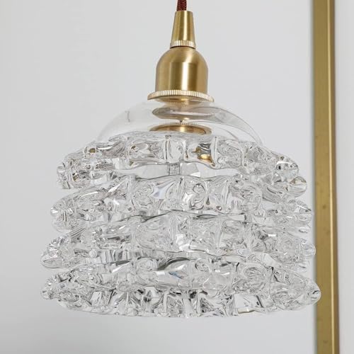 Lampe Suspendue Table À Manger en Cuivre pour Éclairage de Bar