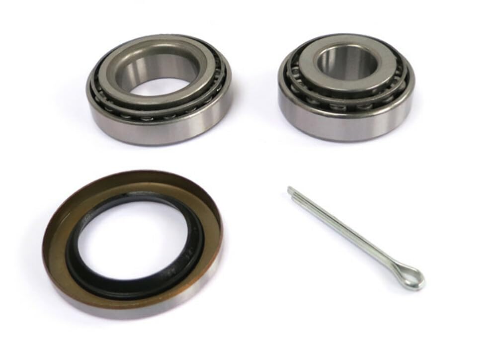 EPI Trailer Axle Bearing Kit for 1-1/16 Inch and 3/4 Inch Stepped Axle | L44649/L44610 | Includes Inner Bearing, Outer Bearing, Grease Seal, Cotter Pin | EPITBK5