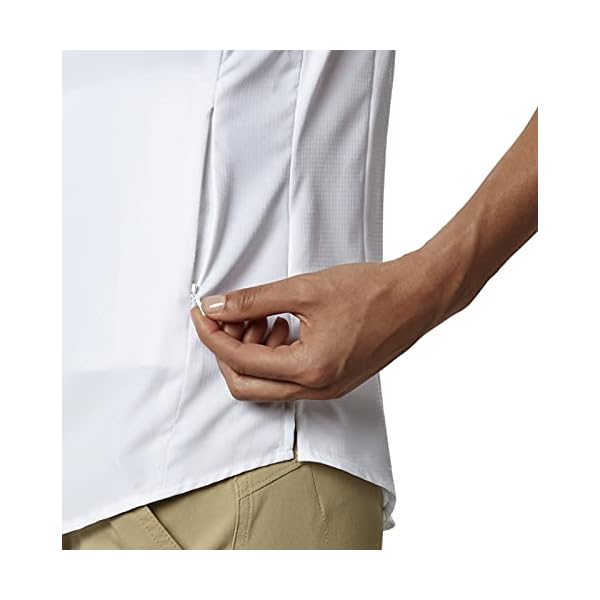 Columbia-Womens-PFG-Tamiami-II-UPF-40-Short-Sleeve-Fishing-Shirt Columbia Women's PFG Tamiami II UPF 40 Short Sleeve Fishing Shirt, White, Medium