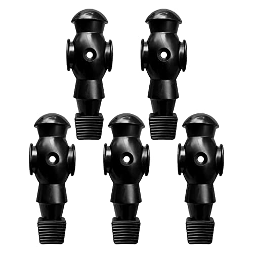 Perfeclan Kicker-Ersatz-Set, Kicker-Männer-Figuren, Kicker-Tisch-Kicker-Tisch-Spieler für Fußballtisch-Zubehör, Desktop-Spielzeug, Schwarz Perfeclan Kicker-Ersatz-Set, Kicker-Männer-Figuren, Kicker-Tisch-Kicker-Tisch-Spieler für Fußballtisch-Zubehör, Desktop-Spielzeug, Schwarz