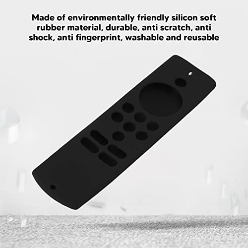 Remote Case,Silicone Remote Control Cover,Soft Remote Control Protective Cover with Lanyard - Image 4