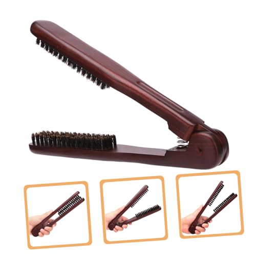 VICASKY Cepillo Peine para Alisado de Cabello de Doble Cara Estático, Portátil, Ergonómico para Peinar y Alisar, Ligero miniatura 3