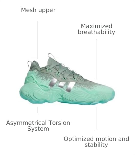 Image of Adidas Unisex-Adult Trae Young 3 Low Trainers