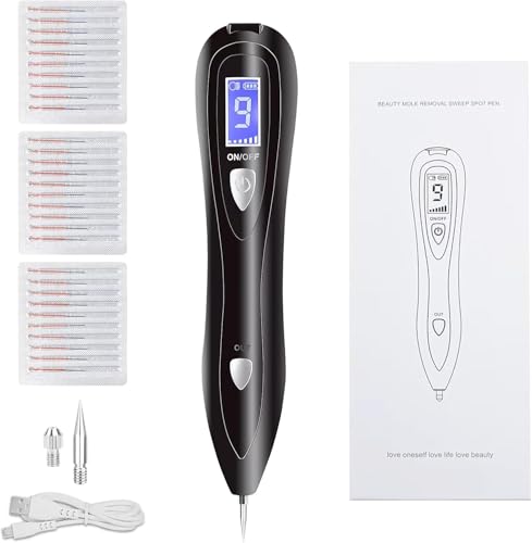 Image of Plasma Pen With 50 Needles, Mole Removal Pen, Plasma Pen Skin Tag & Role Remover Pen with Needle Combo Pack (Pen with 50needle)