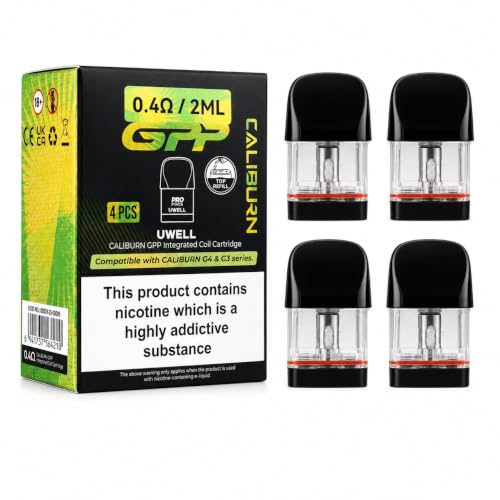 Uwell Caliburn GPP Pods 0.4 Ohm Mesh [Pack of 4]