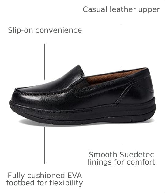 Image of Florsheim Boys' Central Jr. Moc Toe Venetian Loafer (Toddler /Little Kid /Big Kid)
