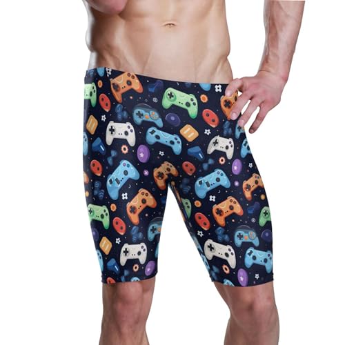 Game Console Toy Swim Jammers for Men Athletic Durable S B0402736