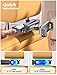 eSamcore for iPad Holder for Car Backseat, Triangular Retractable Arm Headrest Tablet Holder Deeper Clamp Tablet Car Mount Back Seat Kids Car Accessories for 4.7