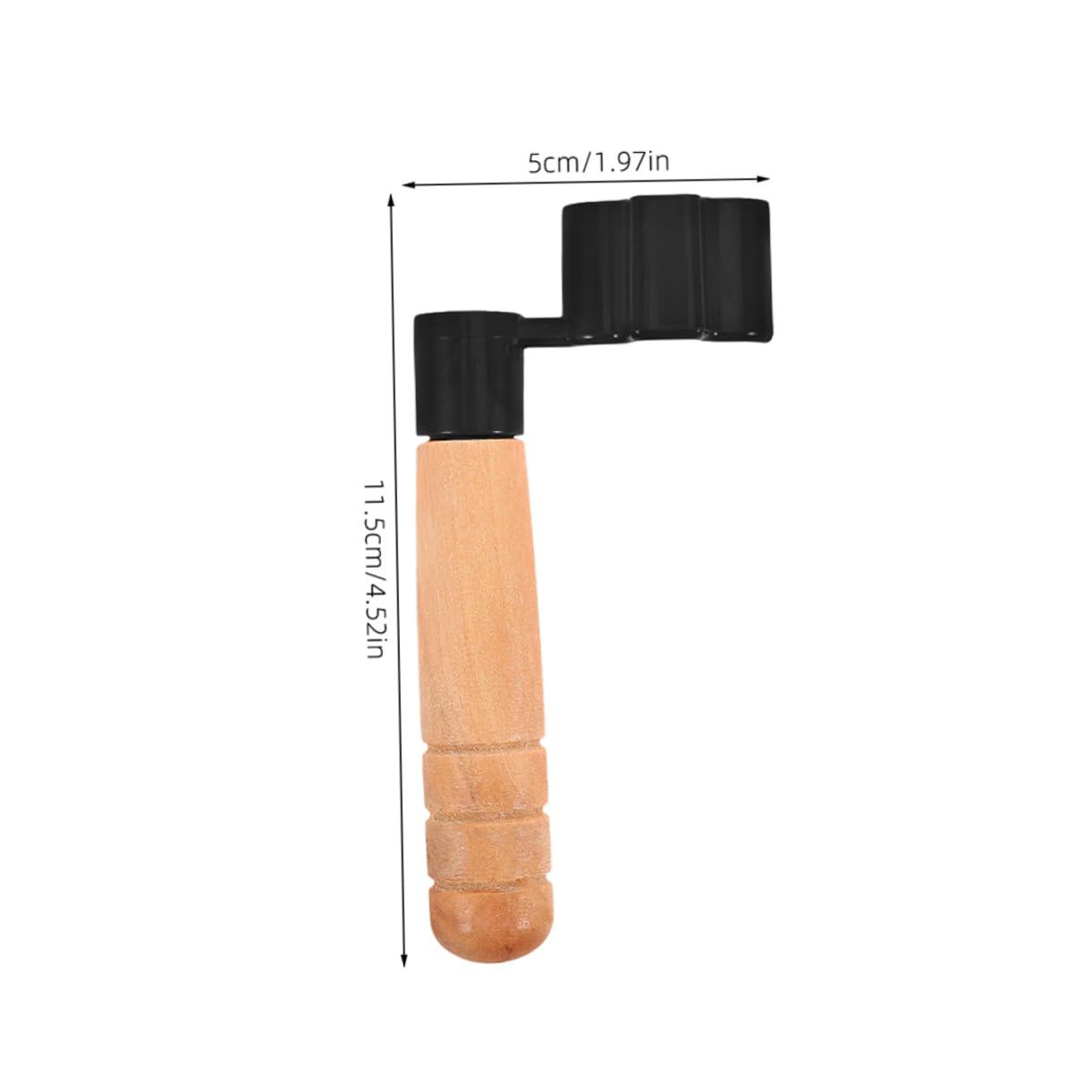 CIMAXIC Guitar String Winder and Tuner Tool Kit 2 Pcs String Changer for Acoustic Electric Guitars Wooden Handle for Comfort