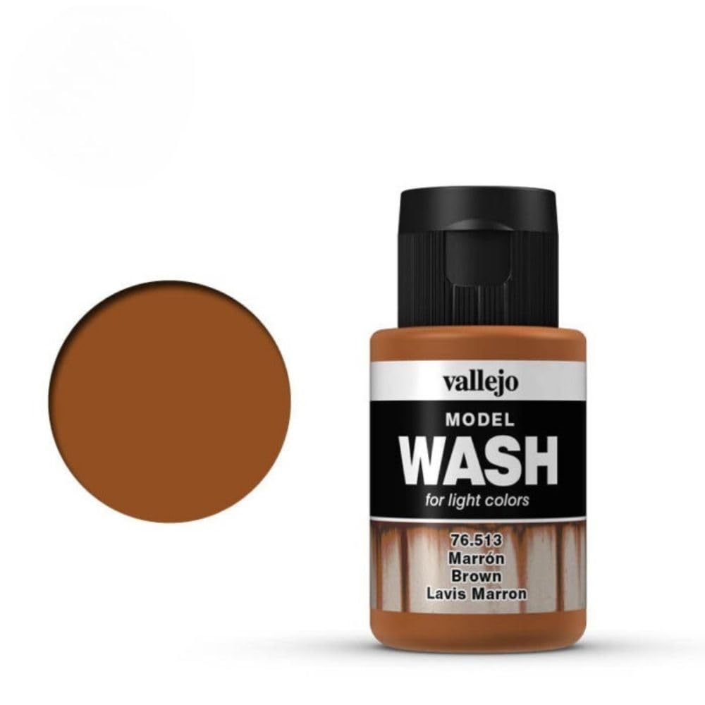 Vallejo Model Color 35 ml Wash Paints - Brown, 35 ml (Pack of 1) - Image 4