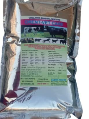Chelated Mineral Mixture 2 kg for Cow Buffalo Animal Feed Supplement (B09RBB78ZC) Amazon Price History, Amazon Price Tracker