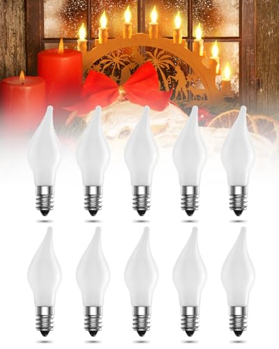 TobeBright E10 Kerze Glühbirnen 3W, 34V Kerzenlicht Bogen Brücke...