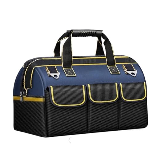 Organiser Multifunctional Tool Bag Large Capacity Oxford Canvas Waterproof Bag Thicken Wear-Resistant Tool Repair Toolbox Organiser(23in Classic)