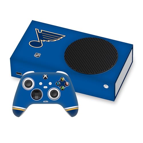 Sticker Xbox Series S NHL St Louis Blues pour protéger la console des rayures