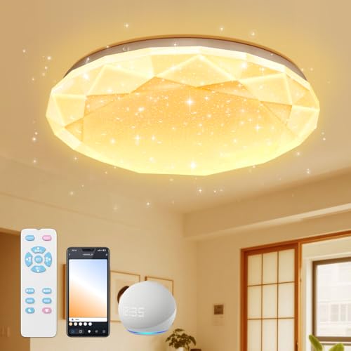 yAlexaΉzC-J-W X}[gLEDV[OCg 8~10 Rt X}zAPP AlexaEcho BluetoothΉ ^ iKF dF F F VƖ 45W 5600lm 铔t 