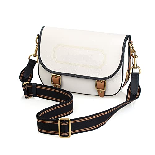 Image of jiesinlov Bag Strap Replacement Crossbody Strap for TOTE Handbags Adjustable (BLACK&COFFEE)