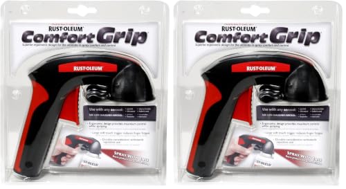 Rust-Oleum 241526 Comfort Grip , Black , 2 in x 7.25 in (Pack of 2)