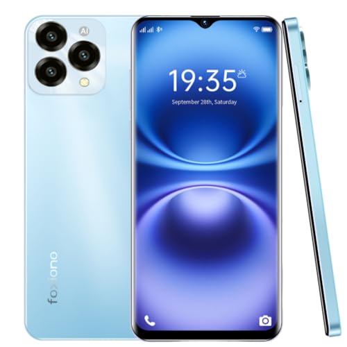 FOXIONO Teléfono móvil, desbloqueo de teléfonos Inteligentes Android, Pantalla de 6,52 