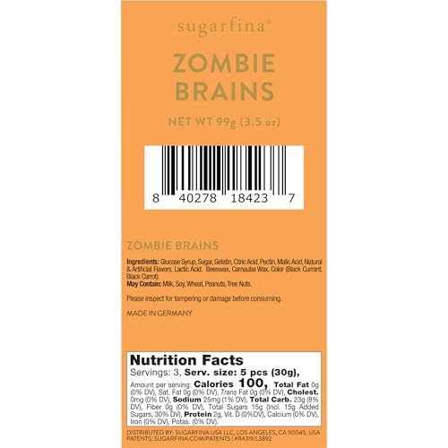 Sugarfina Zombie Brains Small Gummy Candy Cube thumb #3