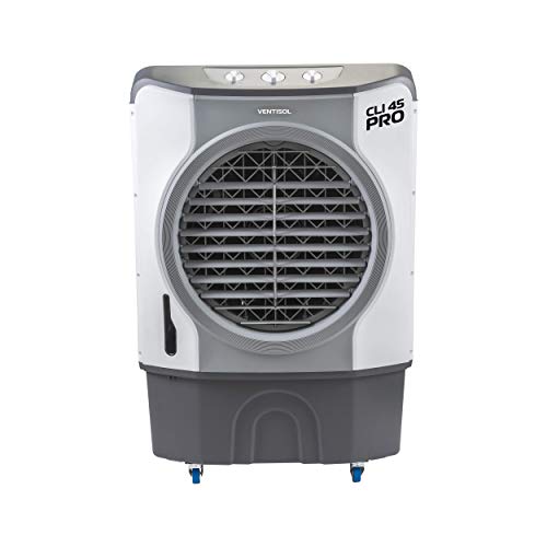 Climatizadores, Ventisol, CLI45 PRO-02, Branco/Preto, 210 Watts, Pacote de 1, Plástico/Aço/Ferro