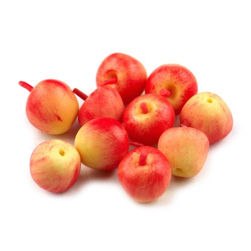MyTinyWorld 6 x Dolls House Miniature Handmade Pink Lady Apples