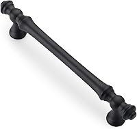 Vista 43 de Asidrama Paquete de 10 manijas de gabinete de cocina de latón cepillado envejecido de 3 pulgadas (2.992 in), tiradores de gabinete, accesorios