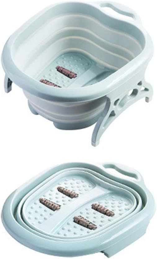 Tina Plegable Grande para Pies con 4 Rodillos Masajeadores miniatura 1