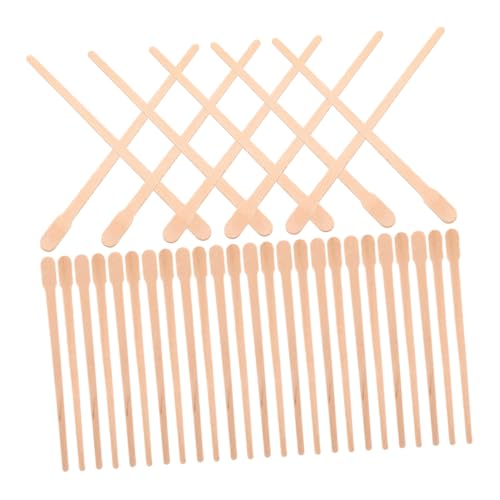 BESTYASH Eyebrow Lip Sticks 300pcs Waxing Sticks Set Facial Cream Spatulas for Nose and Eyebrow Hair Removal