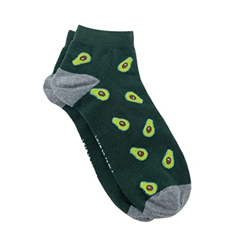 Image of Mint & Oak Men Ankle Socks, Printed Funky Socks, Cotton Unisex Ankle Length Sock, Odour Free Socks - Pack of 1
