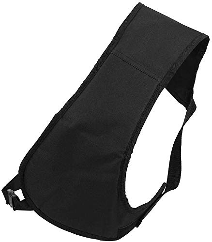 Namvo Durable Construction Protective Shooting Pad, stoßfestes Schulterpolster mit verstellbarem Riemen (schwarz)