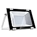 Yuanline Focos LED Exterior de Blanco Frío 50W 5000LM, 6000-6600k, Ultrafino y Ultraligero para Jardín, Garaje, Patio, Estadio, Fábrica, Almacén, Cuadrado Resistente al Agua IP65