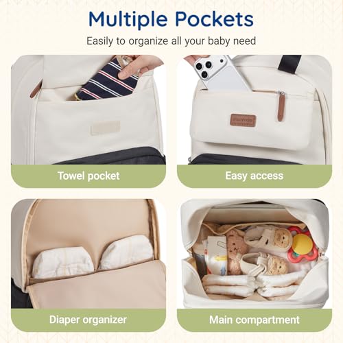 mommore Diaper Bag Backpack
