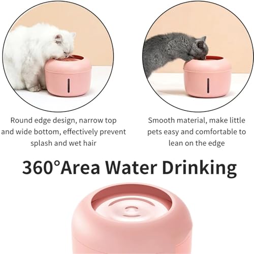 Dispensador automático de agua para gatos 2.5L miniatura 4