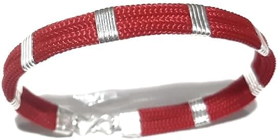 JC SILVER Thread Bracelet for Men and Boys Nazariya