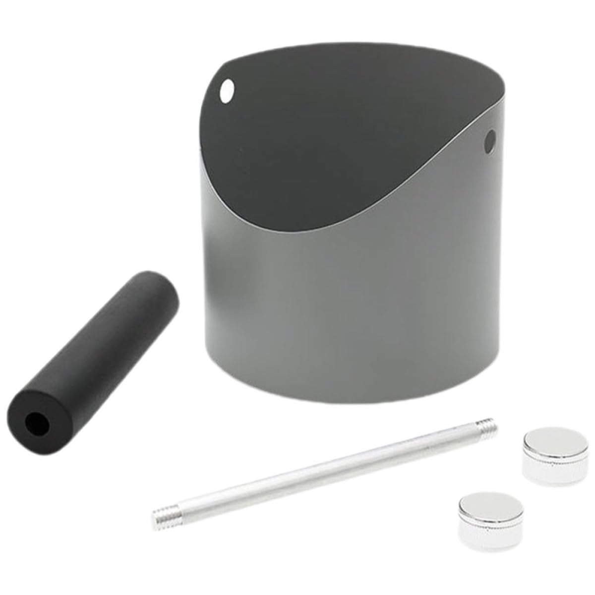 SHINEOFI Kaffeepulver Abklopfbehälter Stahl Espresso Abklopfbehälter Kaffeezubehör Für Kaffeestationen Kaffeerestebehälter Für Zuhause Und Cafés