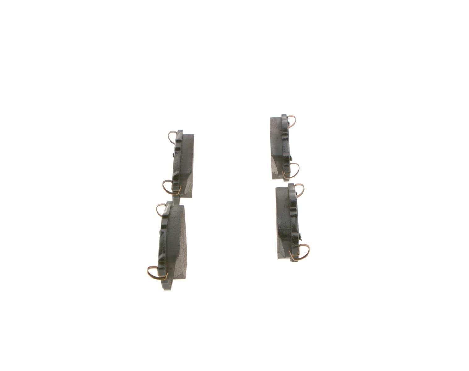 Bosch BP1979 - Pastiglie Freni Auto, Asse Posteriore - Qualità Bosch - Riduzione del Rumore e della Polvere - Certificazione ECE-R90 - Senza Rame - 1 Confezione da 4 Pastiglie