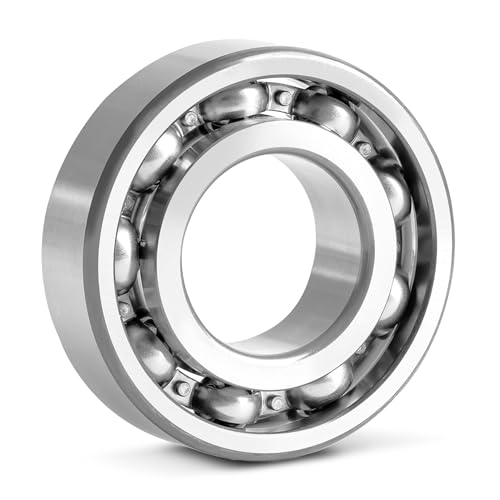 SSR6 (6 Pack) Stainless Steel Ball Bearing Open 0.38x0.88x0.28 inch for Pumps Gearboxes and General...