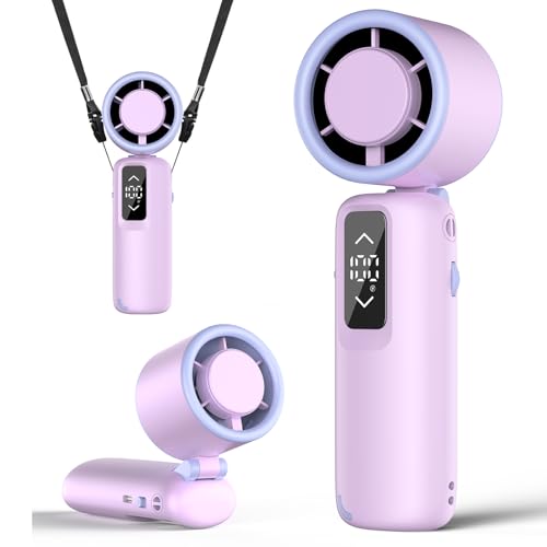 Guirngou Portable Handheld Turbo Fan, 1-100 Only $12.99 at Amazon