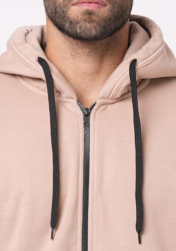 Image of Wear Your Opinion Men's Plus Size Fleece Zipper Hoodie Jacket