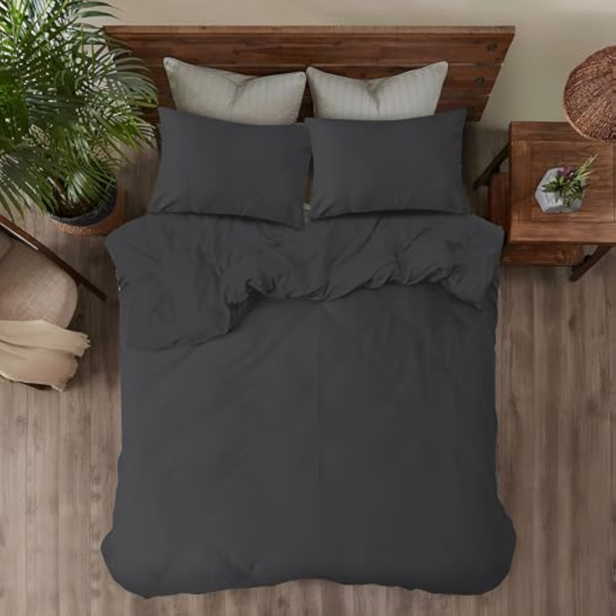 Double Duvet Cover Sets - Soft Brushed Microfiber Bedding